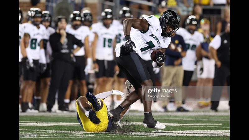 Former University of Hawai'i tight end Jordan Murray will